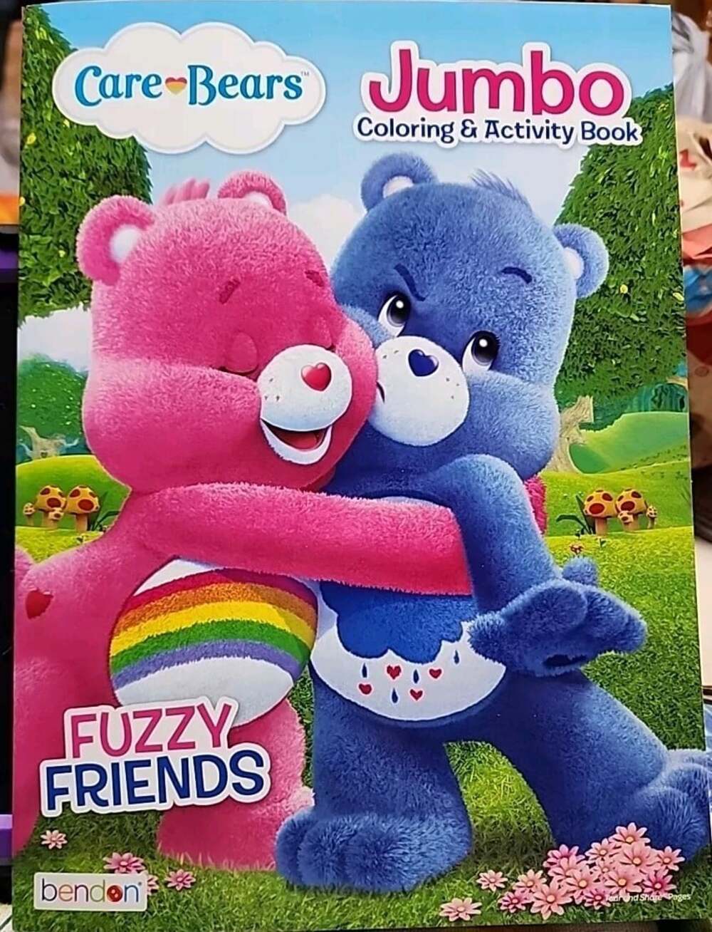 Care Bears Coloring Book Jumbo Coloring & Activity Book Fuzzy Friends Grumpy